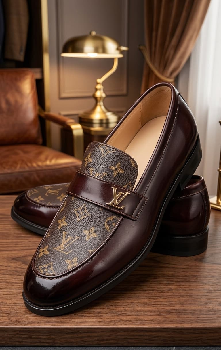 LV executive loafers